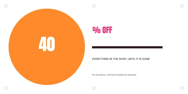 Pink and Peach 48 × 24 in Banner