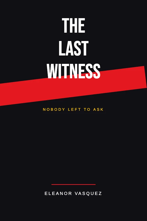 Red and Gold Thriller 6 × 9 Book Cover