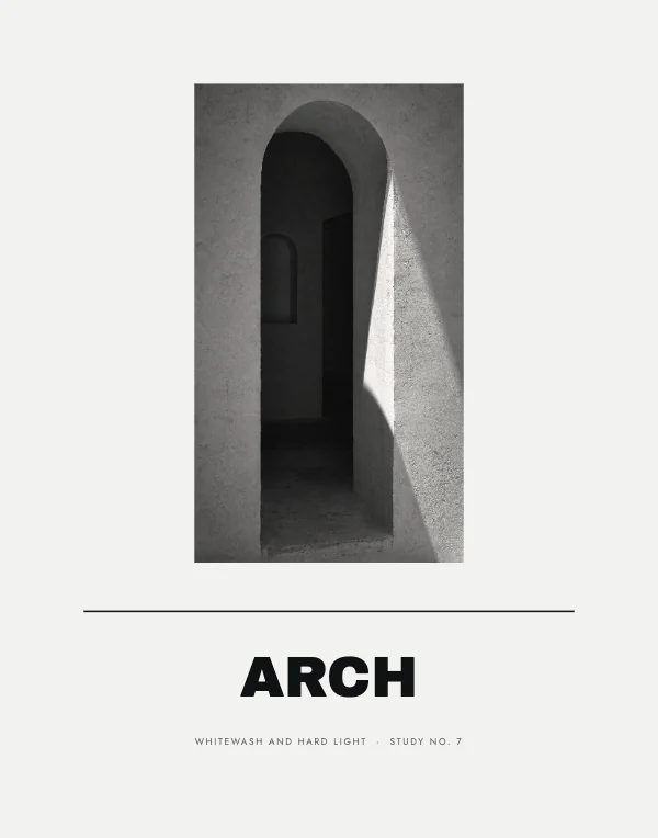 Black and White Modernist 11×14 Architecture Print