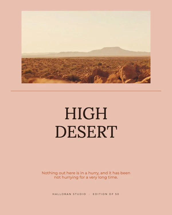 Clay and Bone Warm 16×20 Desert Wall Print