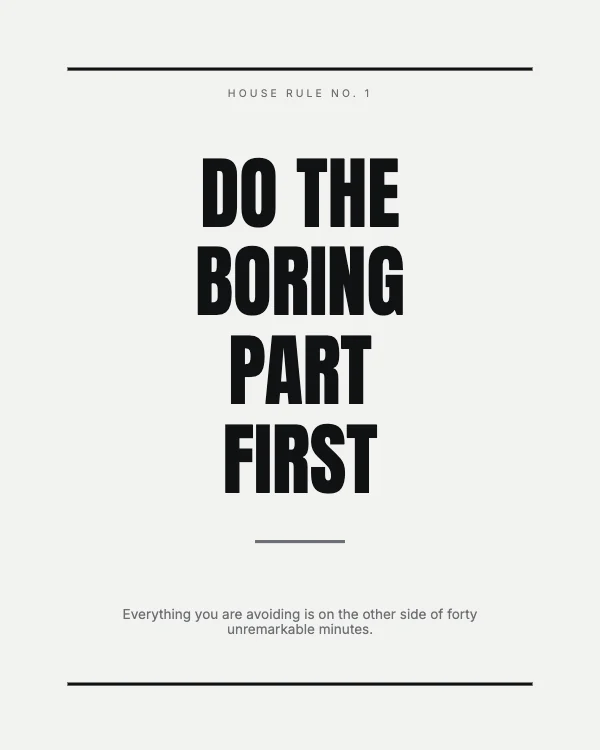 Black and White Typographic 8×10 Quote Print